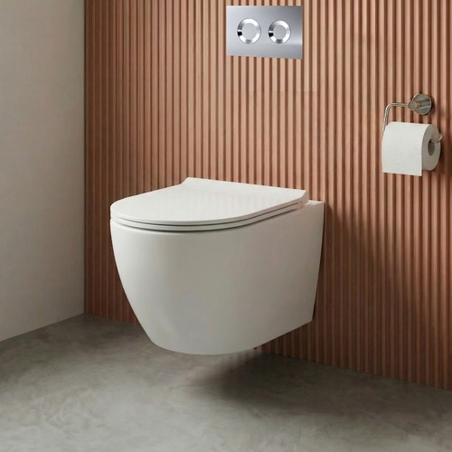 Delphi capri rimless wall hung - delphi,