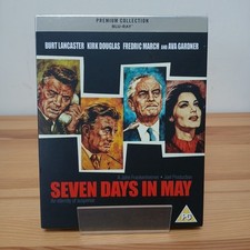Seven Days In May Blu-Ray Premium Collection HMV Artcards Poster VGC UK Release