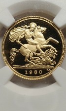 1980 Gold Proof Half