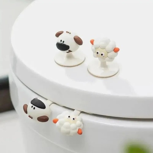 Toilet lid lifter cute - lid,