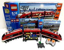 LEGO CITY 7938 PASSENGER TRAIN + 7499 TRACK PK -COMPLETE WITH BOX & INSTRUCTIONS