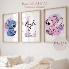 Set of 3 Personalised Lilo &