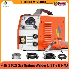 4 in 1 MIG Welder 200A 220V DC
