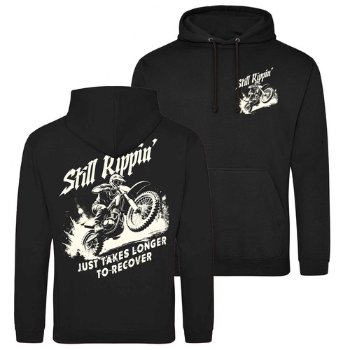 Mens funny dirt bike hoodie - mens,