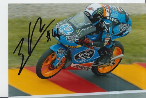 Alex rins hand signed 7x5 - hand,