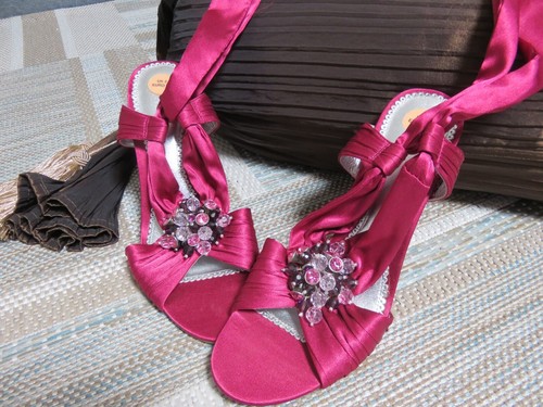 Designer shoes with matching - shoes,