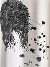 DEXTER WONG X PEOPLES MARKET WHITE ‘LONGING’ T.SHIRT (SIZE S) RARE VINTAGE FIND!