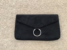 Russell & Bromley Black Suede