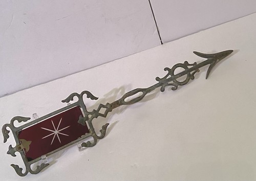Antique cast iron red - red, 18.25”