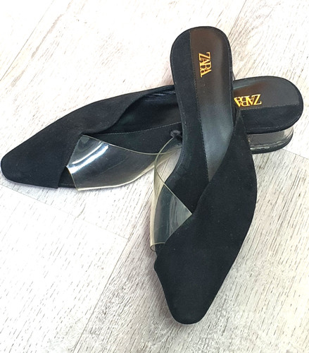 Zara black pointed - black,