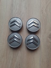 4 x GENUINE CITROEN 60MM ALLOY WHEEL CENTRE CAPS  9658269280