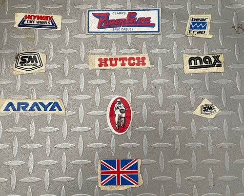 Old school bmx stickers - bmx,