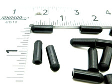 3mm ID Hi Temp Silicone Vacuum Caps, Blanking Caps, Masking Caps, Tubing Caps