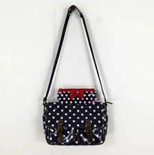 M&S Blue Polka Dot Messenger