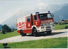 7" x 5" Colour Photo of a Rosenbauer AT on a Steyr Chassis from Austria