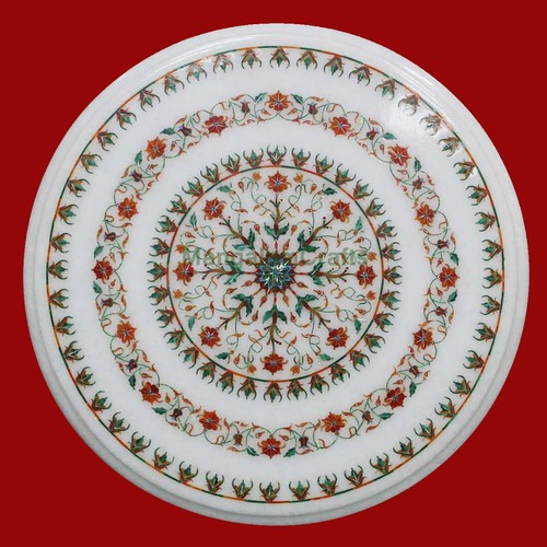 Marble corner table top - marble,