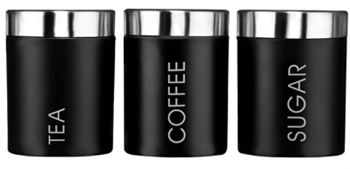 Set tea coffee sugar - 3,