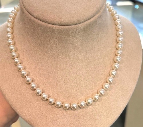 Mikimoto pearl necklace - mikimoto,