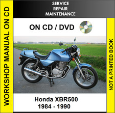 HONDA XBR500 1984 1985 1986