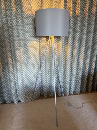 Grey tripod floor lamp - floor, with