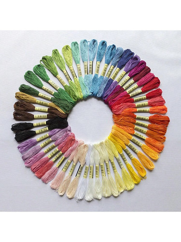 250 colours embroidery thread - colours,
