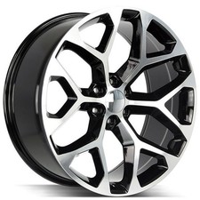 24" Strada Wheels Snowflake