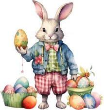 Colourful Easter Peter Rabbit