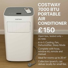 Costway 7000 BTU Portable Air Conditioner – 4-in-1