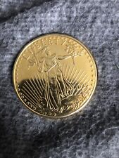 Copy 1933 Liberty Standing Walking 20 Dollar Coin United States Gold Tone Twenty