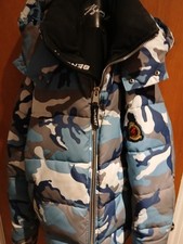 Blue camo benjart puffer  small 