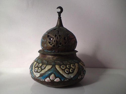 Islamic brazier syrian - islamic,
