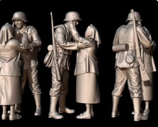 1/72 Scale Model The Soldier