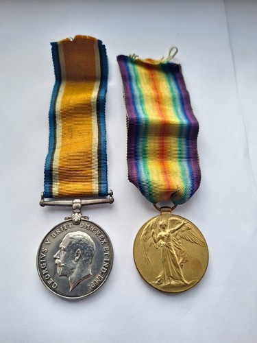 Wwi silver war medal victory - wwi,