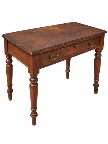 Antique victorian wooden oak - victorian,