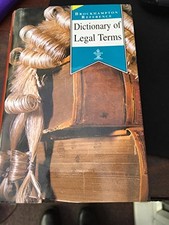 Dictionary of Legal Terms