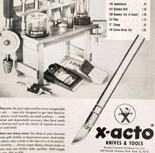 1948 X-acto Knives And Tools