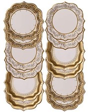 Pack of 12 Gold Vintage