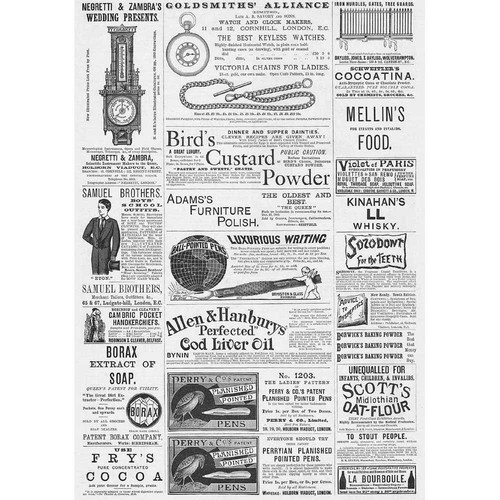 Victorian adverts custard - victorian,
