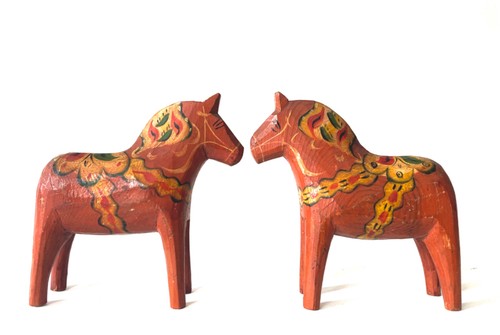 Vintage dala horse nils - dala, 2