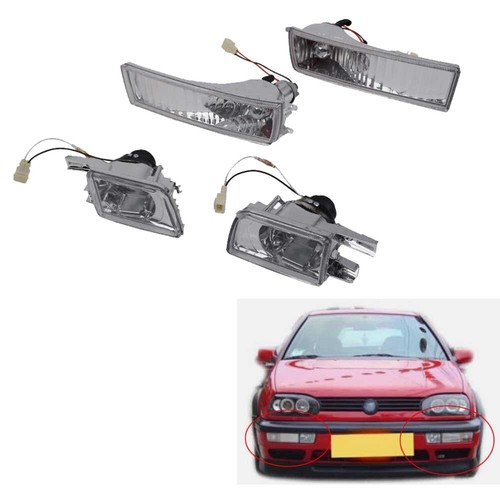 Front bumper clear fog light - front,