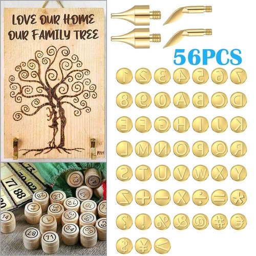 56pcs wood burning tool kit - burning,