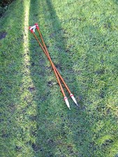 Cane Skiing Sticks. Vintage