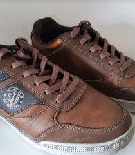 Men’s Casual Lace-up Sneaker Shoes Brown