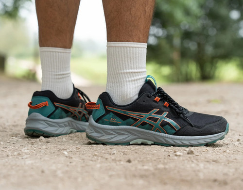 Asics gel venture black - gel-venture,