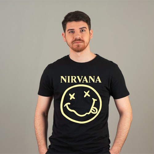 Nirvana logo shirt grunge - t-shirt,,