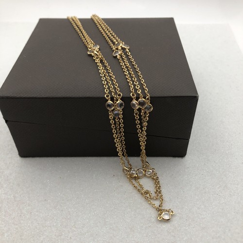 Gold tone multi chain - m&s,