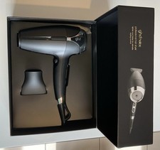 Helios GHD Professional Hair Dryer Black & Silver - Brand New in Box