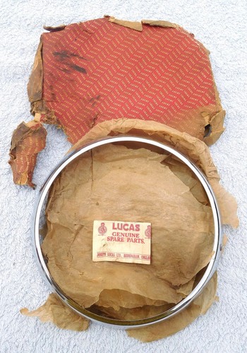 Lucas headlamp rim - headlamp, austin