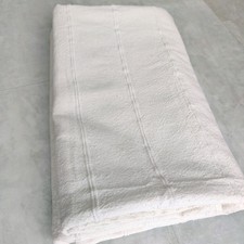 NEW Vintage IKEA 21804 WILJ 5'x8' Natural Beige Indian Cotton Throw Tablecloth