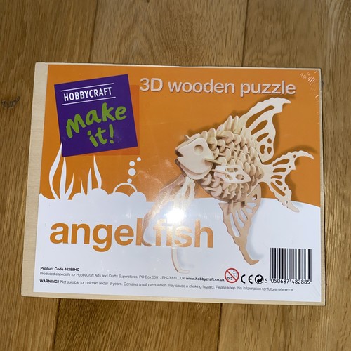 Wooden puzzle angel fish - puzzle,